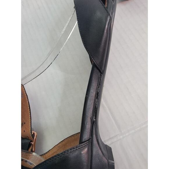 Jeffrey Campbell Sandal SZ 8 Niko Cap In Rosegold Kitten Heel Pointed Toe - Picture 7 of 14